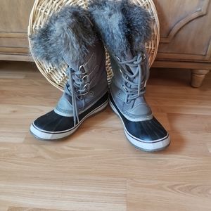 Sorel winter boots,  lined size 10.5